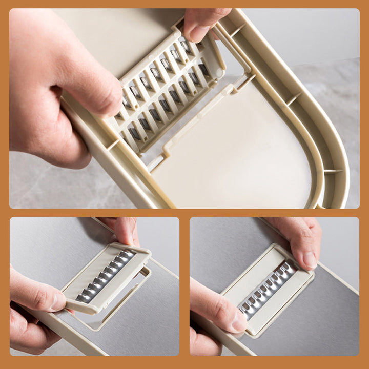 Lisslune | Stainless steel multifunctional vegetable chopper