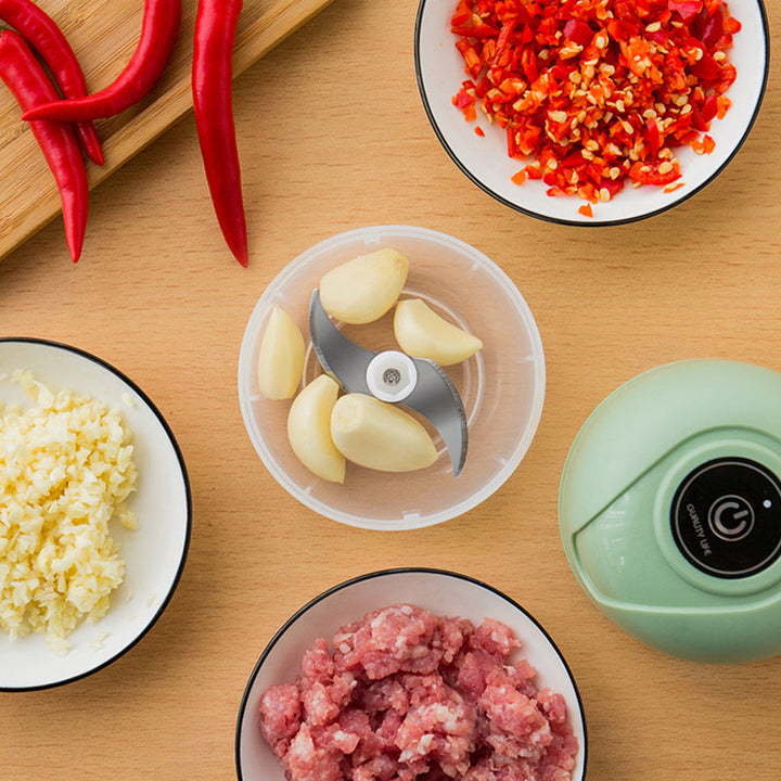 Lisslune | USB rechargeable electric garlic mill