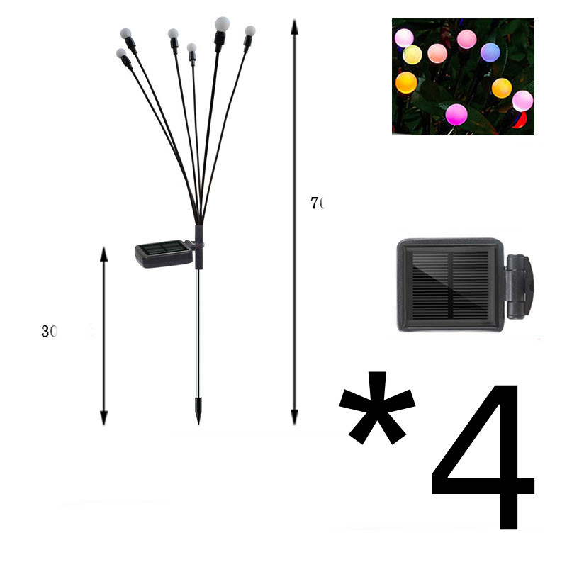 Lisslune | LED Solar Garden Light with Flexible Light Balls – Waterproof Decorative Light for Beds and Paths