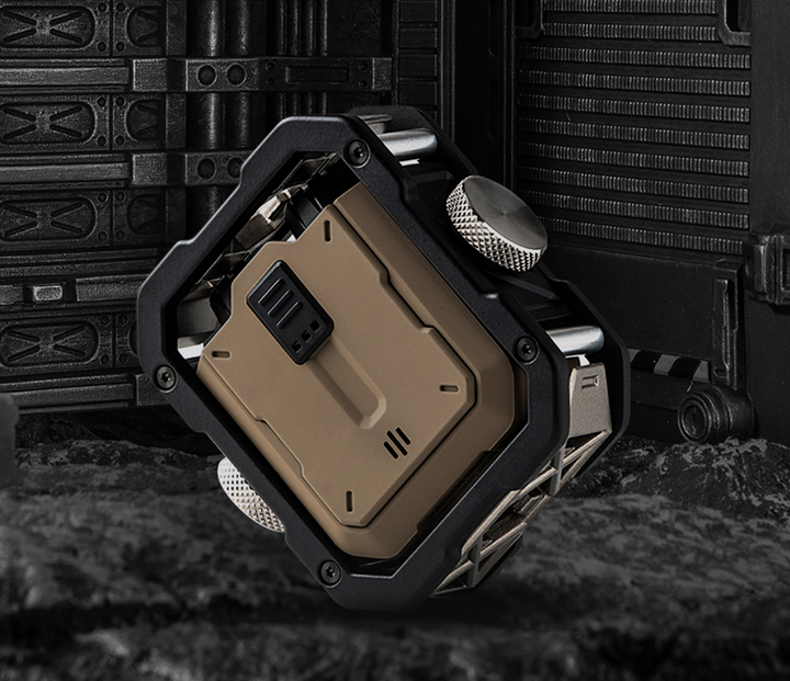 Lisslune | Mechanical Invasion - Super Core Gold Mecha Style True Wireless Bluetooth Earphones