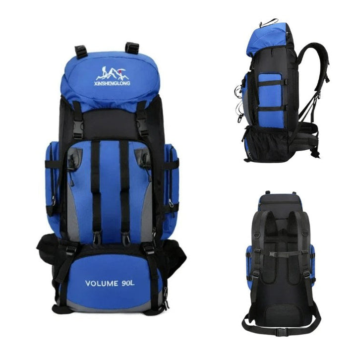 Lisslune | 90L Waterproof Hiking Backpack - Ultra-Lightweight Travel Pack for Outdoor Adventures & Camping