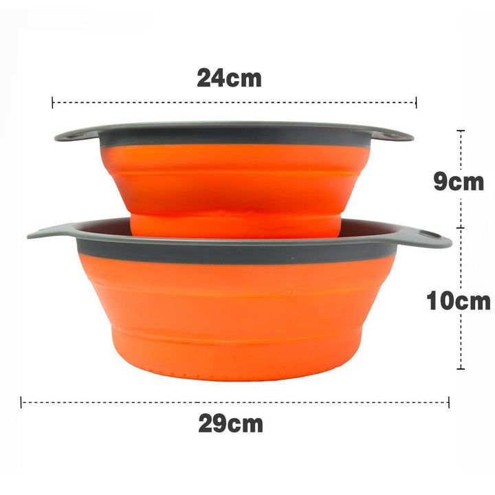 Lisslune | Silicone Foldable Drain Basket/Laundry Basket