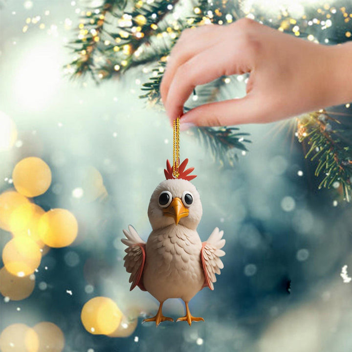 Lisslune | Cartoon Rooster Decorative Ornaments