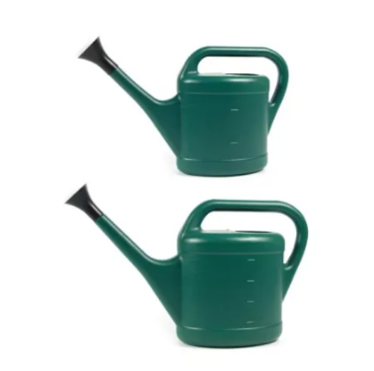 Lisslune | Large-volume watering can with long spout – plastic for garden care