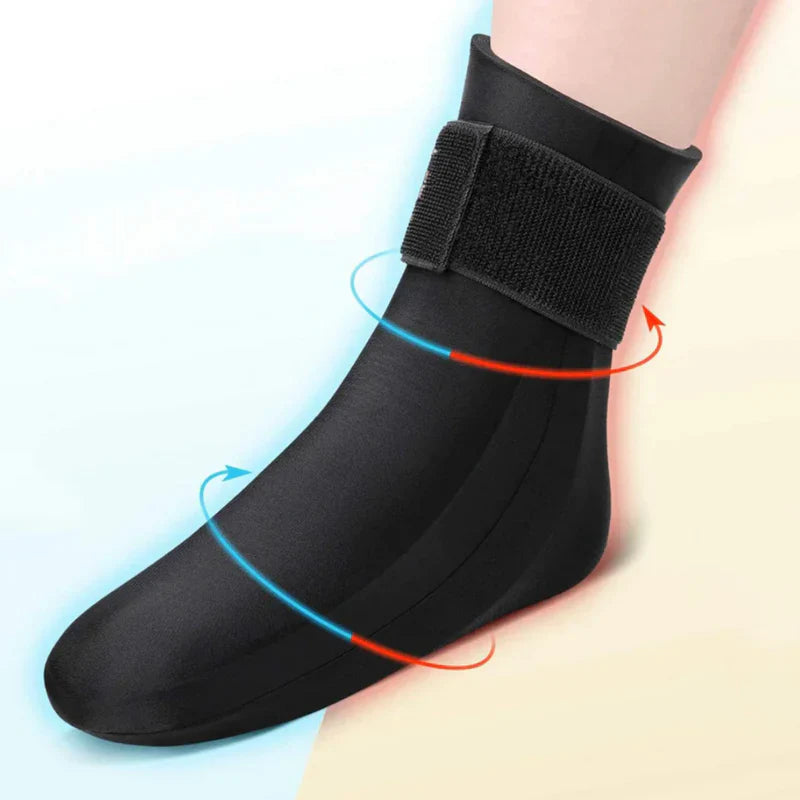 Lisslune | Cooling & Warming Foot Brace | Adjustable, Breathable & Ideal for Injury Recovery