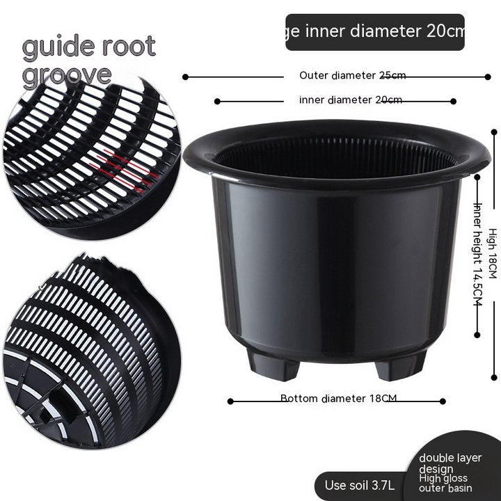 Lisslune | Breathable Root Control Pot for Plants – Ideal for Healthy Growth and Optimal Aeration