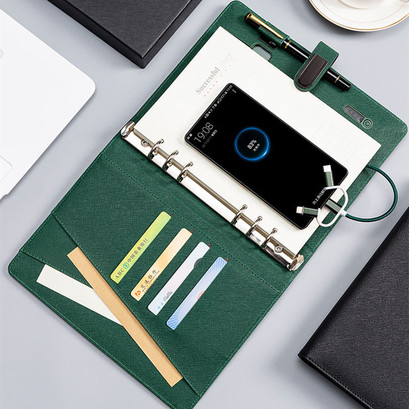 Lisslune | Multifunctional Wireless Charging Notebook Powerbook