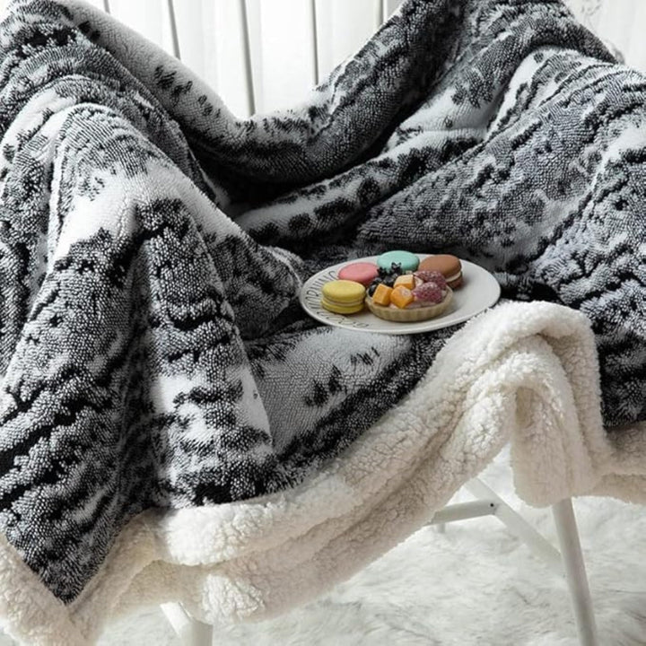 Lisslune | Seraphina Velvet Sherpa Blanket