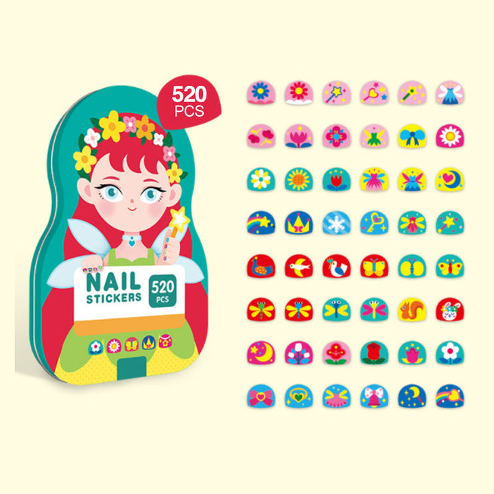 Lisslune | Kids Nail Sticker (520 pieces)