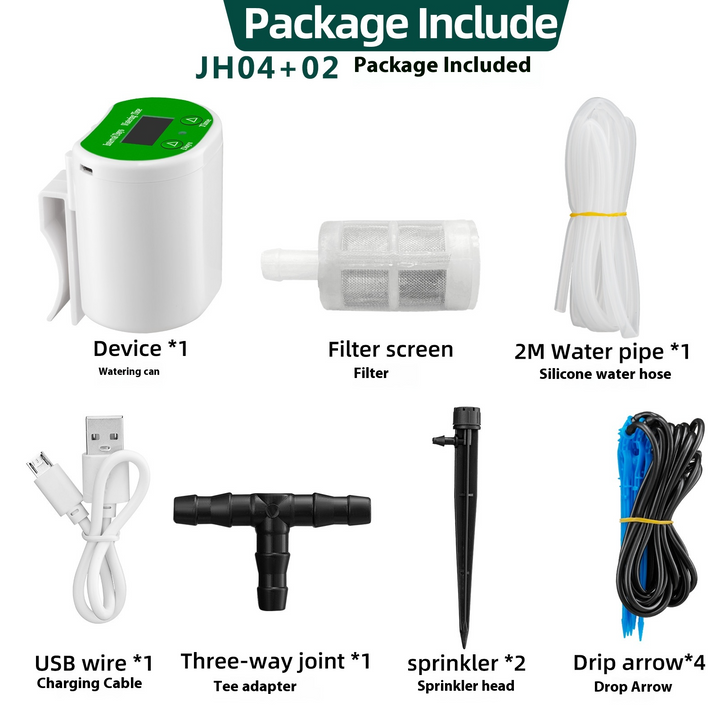 Lisslune | Automatic Plant Watering System with USB – Efficient Drip Irrigation