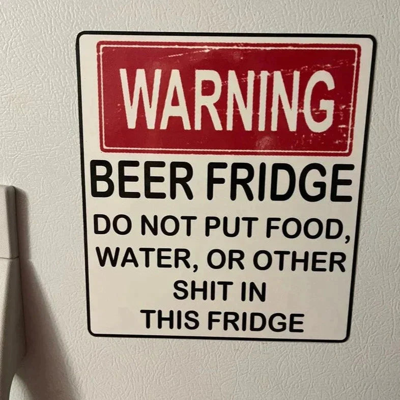 Lisslune | Funny Vintage Beer Fridge Stickers