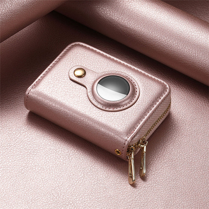 Lisslune | Intelligent AirTag-Zip RFID Leather Wallet