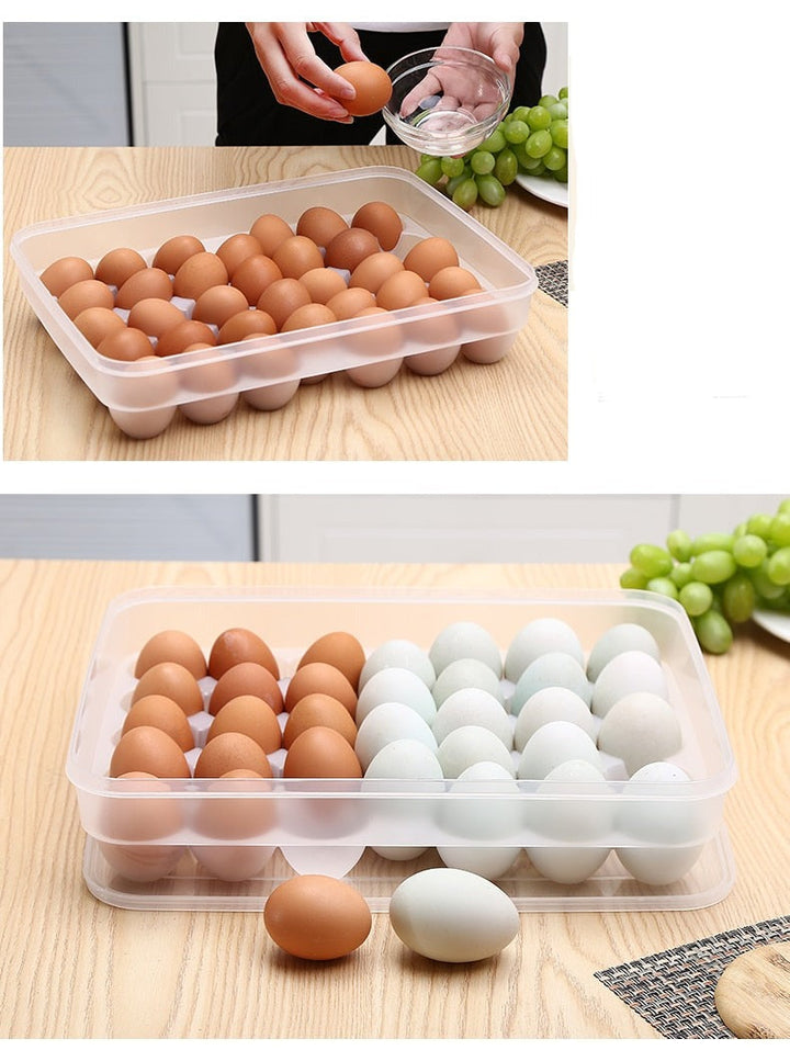 Lisslune | Japanese-Style Plastic Duck Egg Storage Box