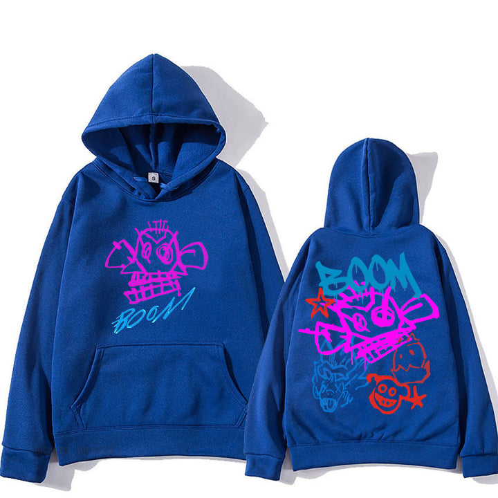 Lisslune | Arcane Jinx Cartoon Long Sleeve Hoodie