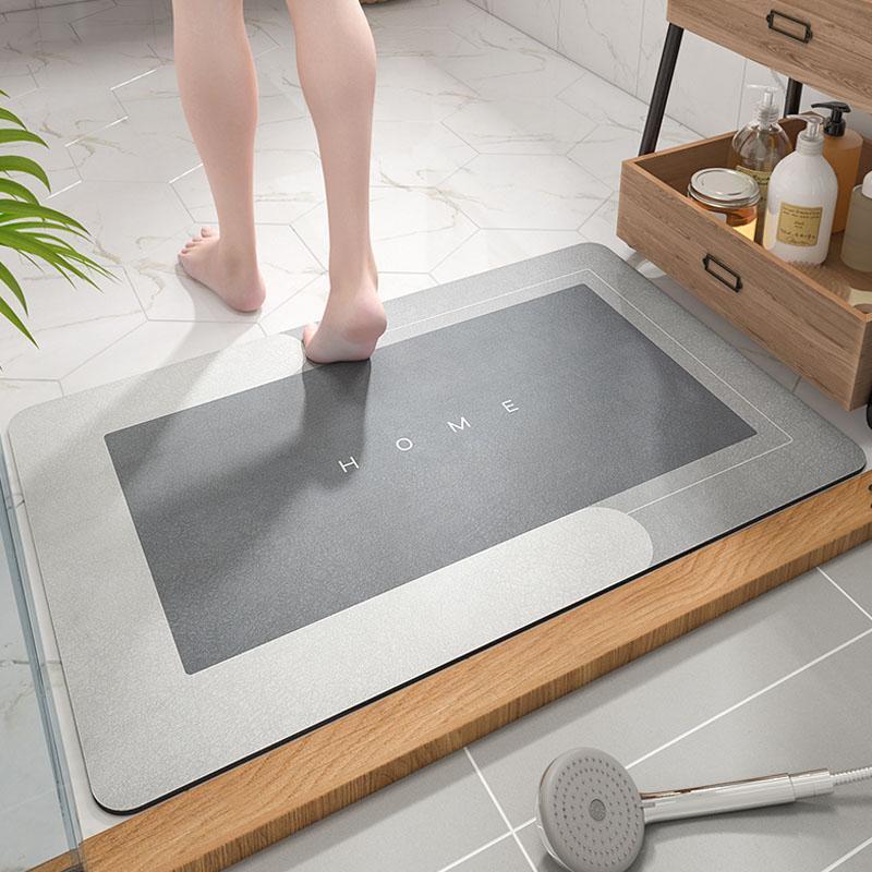 Lisslune | Absorbent Microfiber Bath Mat | Quick-Dry Soft Bathroom Rug for Shower & Bath Use