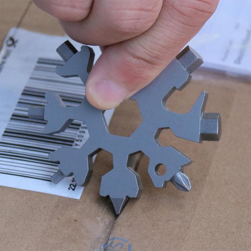 Lisslune | Snowflake | 18-in-1 Multitool