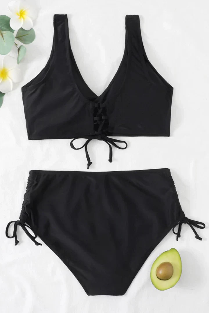 Lisslune | Solid Swimwear Bikini