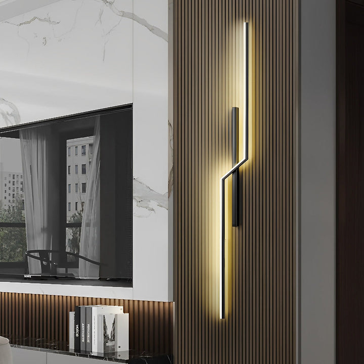 Lisslune | Lines Creative LED Modern Minimalist Wall Lamp Decorative Wall Lights Lighting