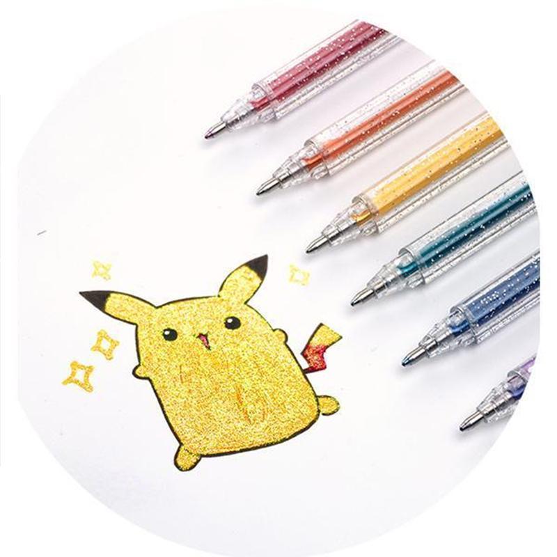 Lisslune | Super colorful color-changing gel pen