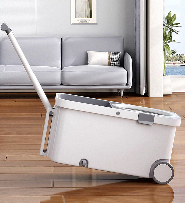 Lisslune | 360° Rotatable Mop and Bucket Set with Wringing System F63