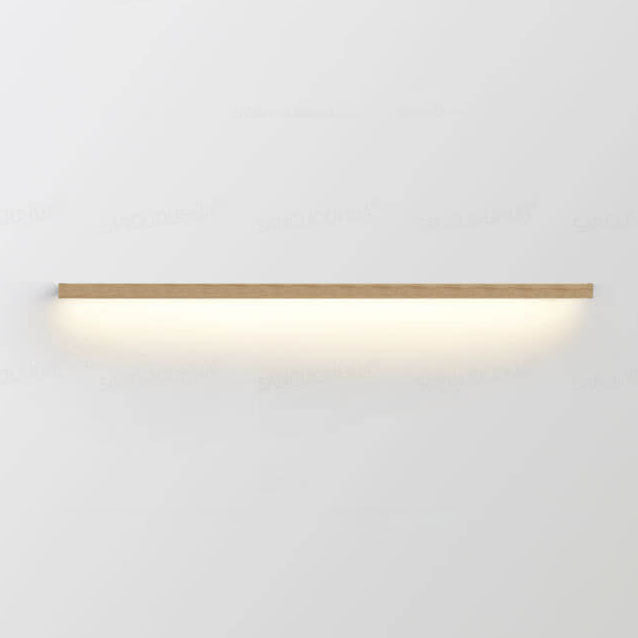 Lisslune | ZenBeam Japanese LED Wall Light | Solid Wood Design | Modern Accent Lighting