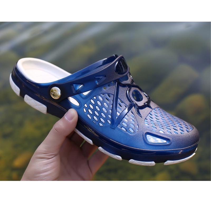 Lisslune | Men's Beach Sandals Breathable Mesh Beach Slippers