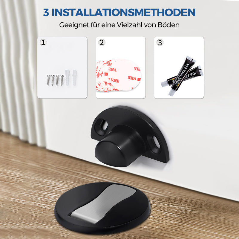 Lisslune | Invisible magnetic door stop made of stainless steel
