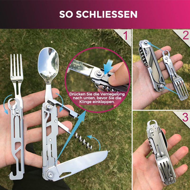 Lisslune | 5-in-1 Multifunction Camping Equipment Set