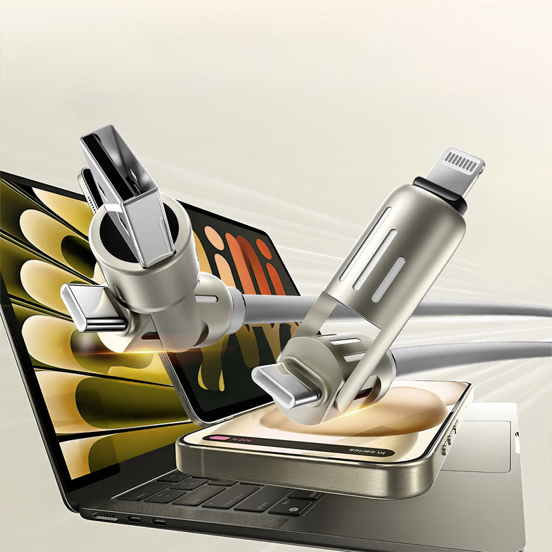 Lisslune | 240W 4-in-1 USB C Cable