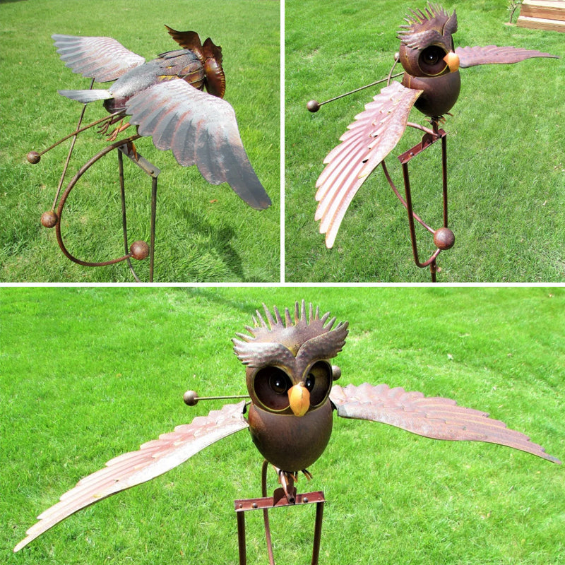 Lisslune | Garden Art-Bird Patio Decor