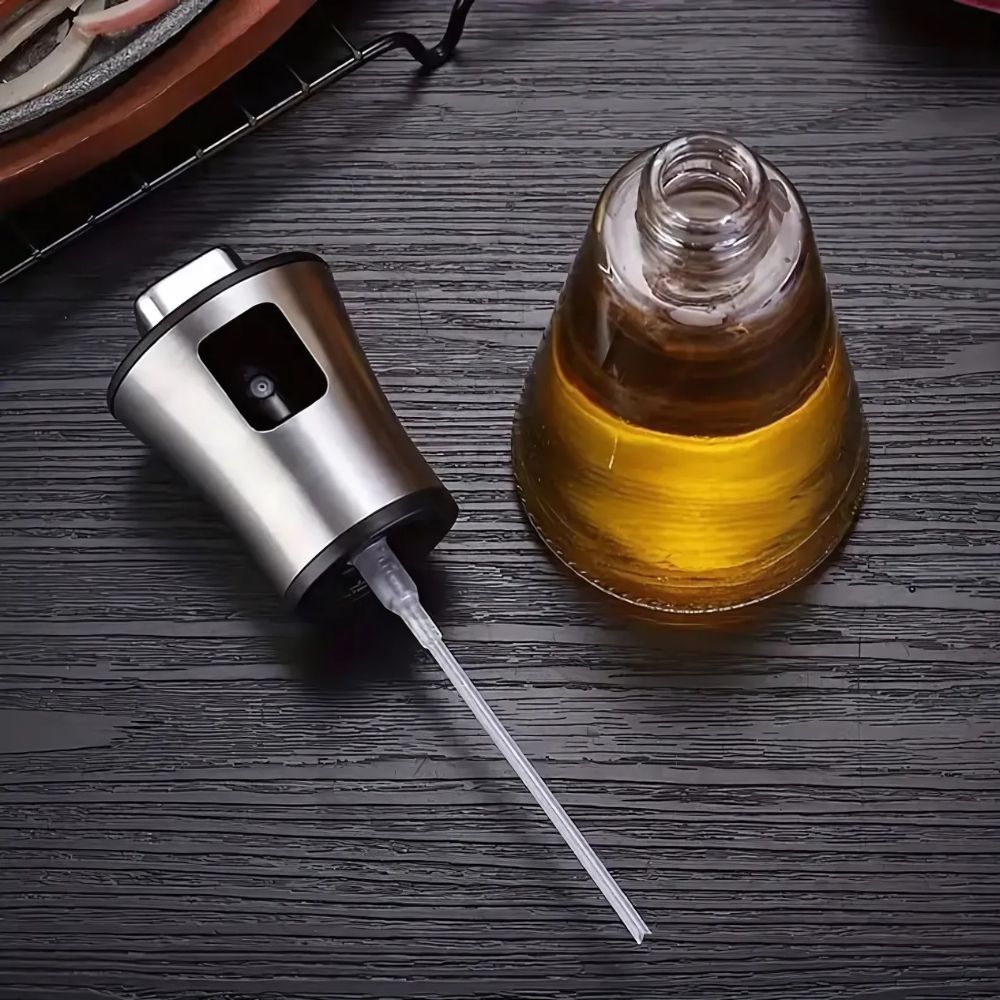 Lisslune | Stainless Crystal Oil Spray Bottle