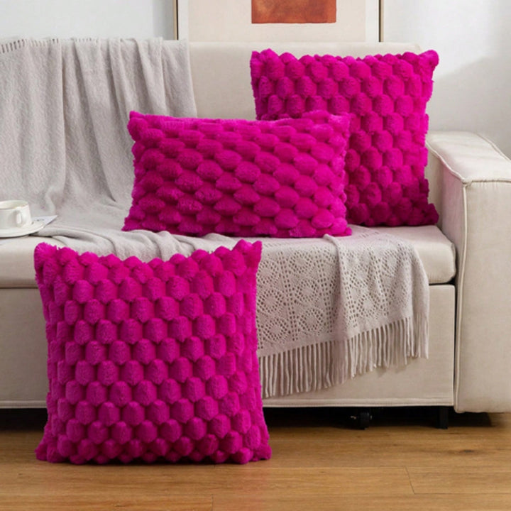 Lisslune | VelvetSoft Cushion Cover – UltraSoft Plush Cover for Sofa or Bed