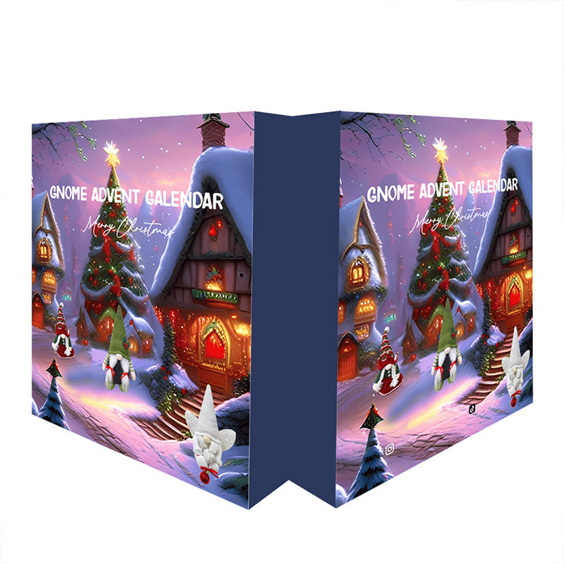 Lisslune | WichtelMagic - 24 Handcrafted Plush Gnomes for Festive Atmosphere