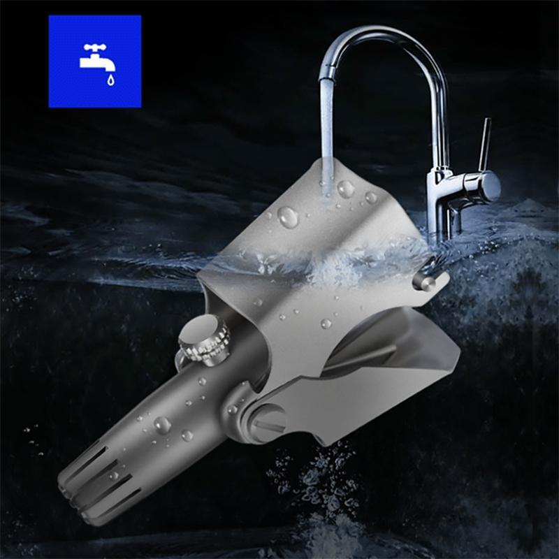 Lisslune | Safe Touch Stainless Steel Nose Hair Trimmer