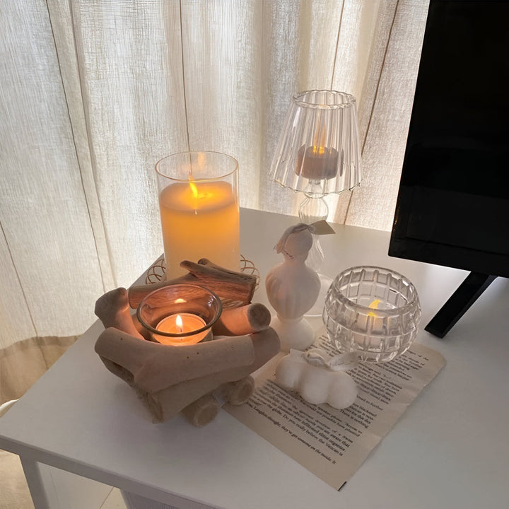 Lisslune | Driftwood Haven Candle Holder