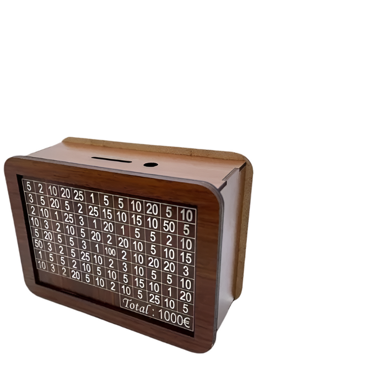 Lisslune | CoinTrack Digital Savings Account – Decorative Coin Box with Integrated LCD Counter