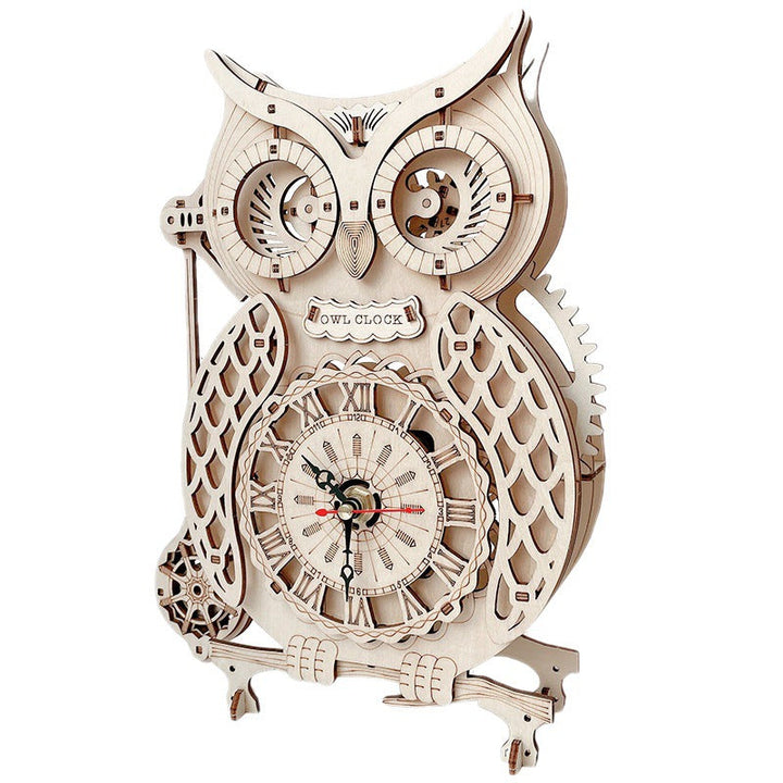 Lisslune | Super mechanical wooden model puzzle set🦉