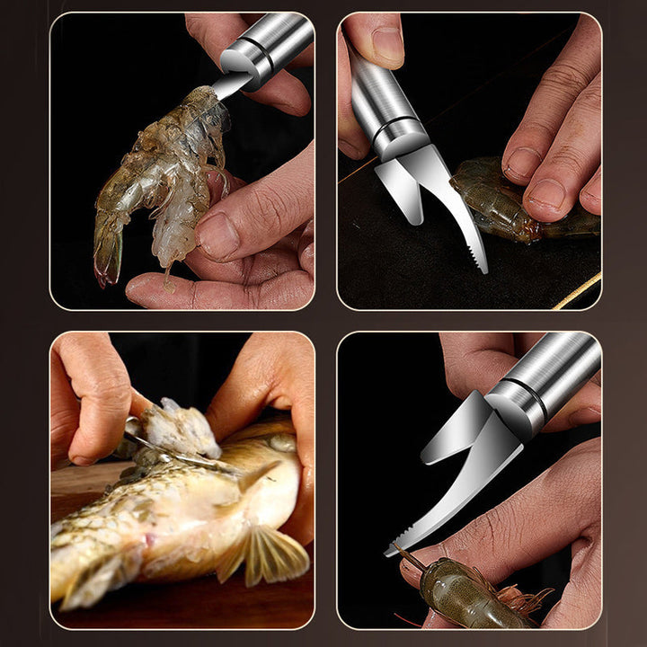 Lisslune | 5 in 1 Multifunctional Shrimp Line Fish Maw Knife