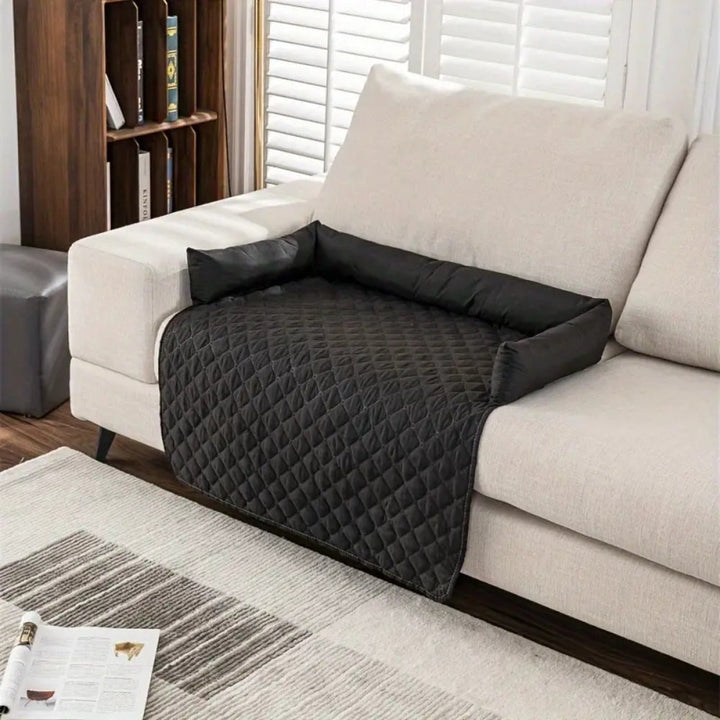 Lisslune | Bolstered Quilted Pet Sofa Protector