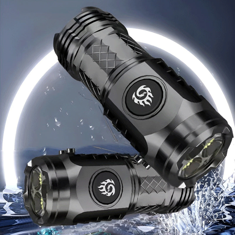 Lisslune | Mini flashlight with three-eyed monster
