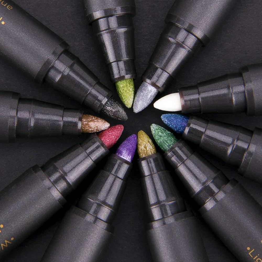 Lisslune | Waterproof Paint Marker Pens (Set with 10 Colors)