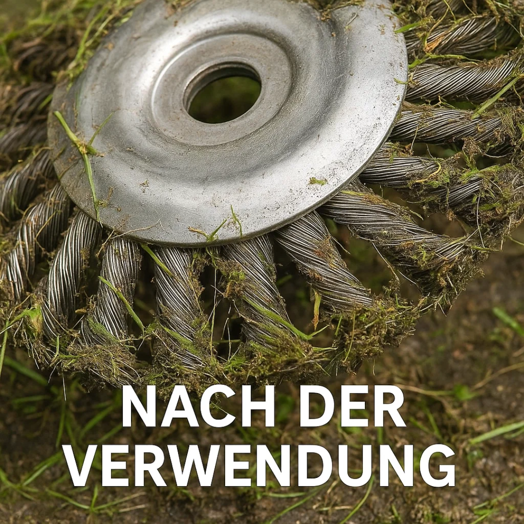 Lisslune | Grass Cutting Turbo Head – Universal 6-Blade Weed Brush for Trimmers