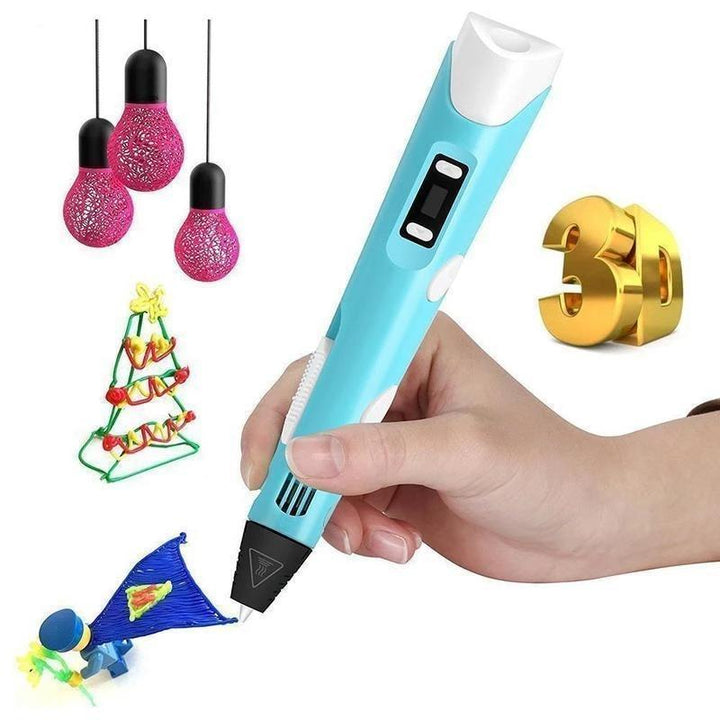 Lisslune | 3D printing pen with 5m filament for children and adults