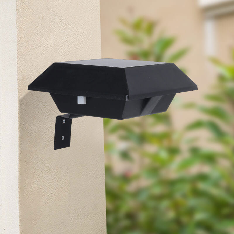 Lisslune | Solar UFO Shape Design Fence Light LED Outdoor Wall Lamp