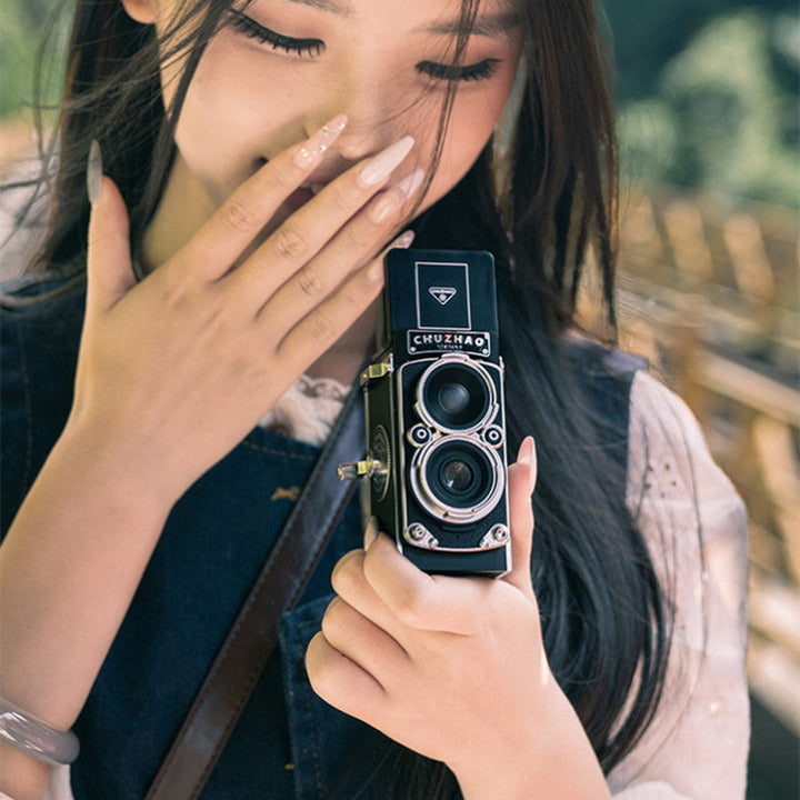 Lisslune | Retro HD Twin-Lens Reflex Portable Mini Camera
