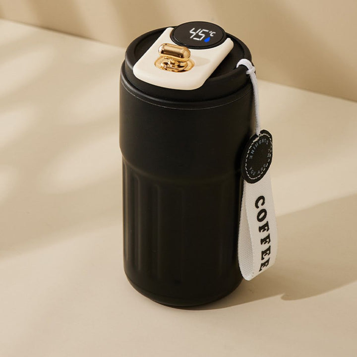 Lisslune | Stainless Steel Coffee Mug with LED Temperature Display 450 ML