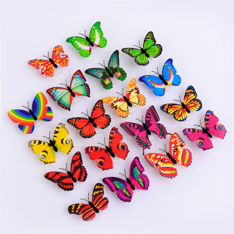 Lisslune | LumiWings - 3D colorful LED butterfly night lights
