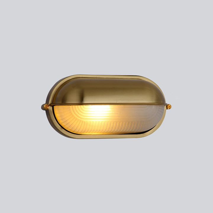 Lisslune | ModernGlow - Oval Wall Lamp in Industrial Design