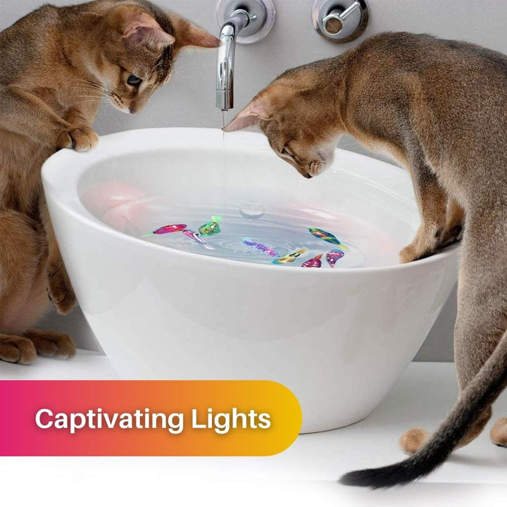 Lisslune | AquaPret Interactive Cat Toy – Moving Fish with Lighting