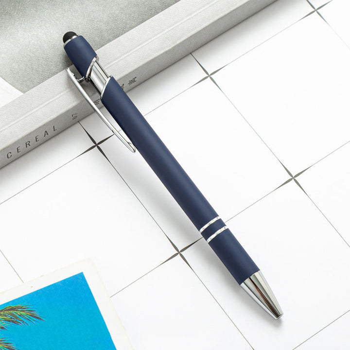 Lisslune | Metal Print Aluminum Ballpoint Pen, 8 Pieces